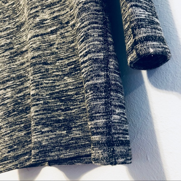 [J. Crew] Tunic Sweater 3/4 Sleeve with Silver Zip - Picture 7 of 7